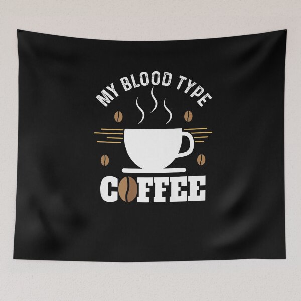 Artikelvorschau, Meine Blutgruppe ist Kaffee Lustiges Geschenkidee für Krankenschwestern und Kaffeeliebhaber entworfen und verkauft von wi trendshop.