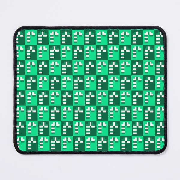Item preview, Cute Little Pixel Candy Canes, All Green designed and sold by rin3d .