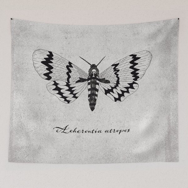 Item preview, Moths - Acherontia atropos designed and sold by hiirhai.