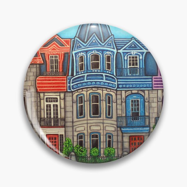 Item preview, Colours of Plateau-Mont-Royal designed and sold by Lisa Lorenz Paintings.