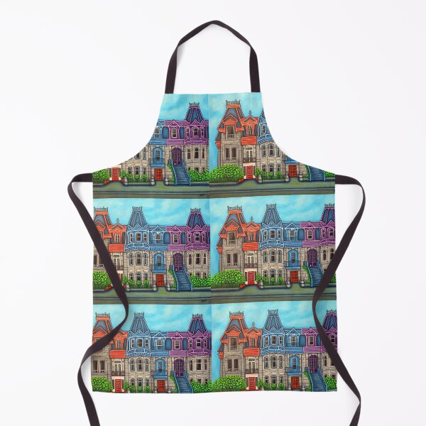 Item preview, Colours of Plateau-Mont-Royal designed and sold by Lisa Lorenz Paintings.