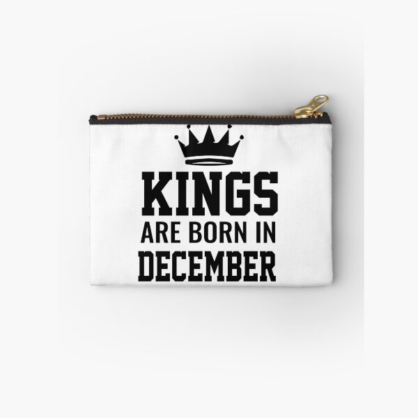 Item preview, "KINGS ARE BORN IN DECEMBER "-T-shirts ,Hoodie ,posters ,stickers,phone cases ,caps ,coffee mugs ,masks etc. designed and sold by Designerstown.
