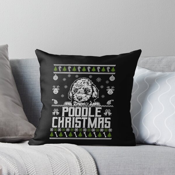Item preview,  Poodles ugly Christmas sweater designed and sold by Buzzbazaar.