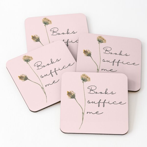 Item preview, Books Suffice Me - For Every Bookworm designed and sold by The Bookworm Store.