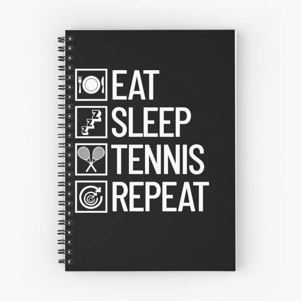 Item preview, Eat Sleep Tennis Repeat Tennis Player Gift Tennis Gear designed and sold by DynamicDesign.