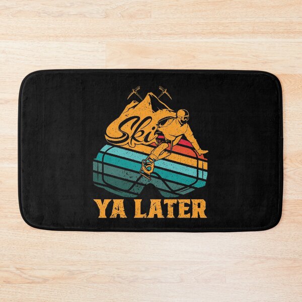 Item preview, Ski Ya Later Everybody | Funny Winter Extreme Sports Skiing Quote designed and sold by thecooltable.