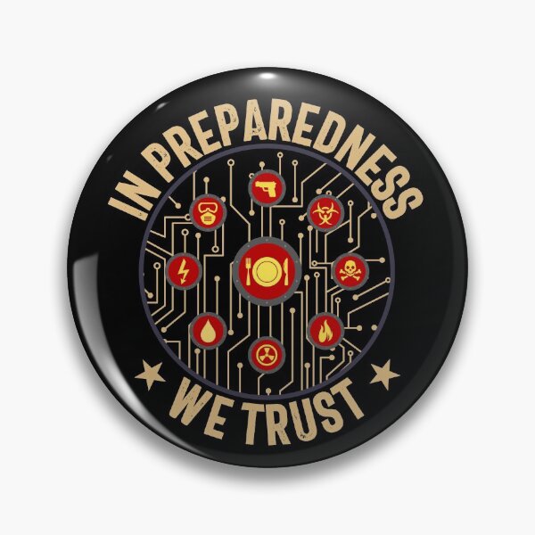 Item preview, In Preparedness We Trust Funny Survivalist Gift Prepper Gear designed and sold by DynamicDesign.