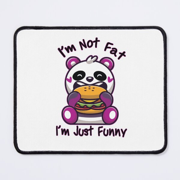 Item preview, I'm not fat i'm just funny designed and sold by Ayoublab.