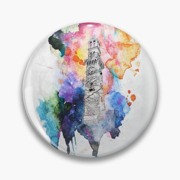 Item preview, Farmleigh Clocktower - Dublin Landmarks designed and sold by calmwithkatrina.
