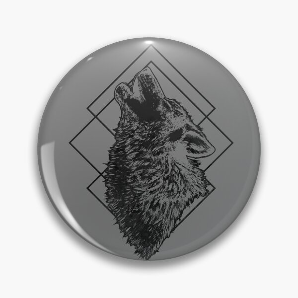 Item preview, Howling Wolf Art Howling Wolves Forest Wolf Lover Wolf Gear designed and sold by DynamicDesign.