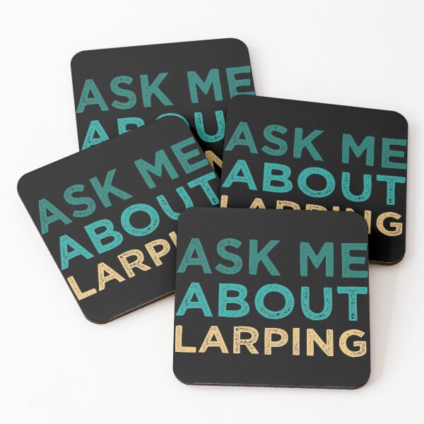 Item preview, Ask Me About Larping designed and sold by medbdj.