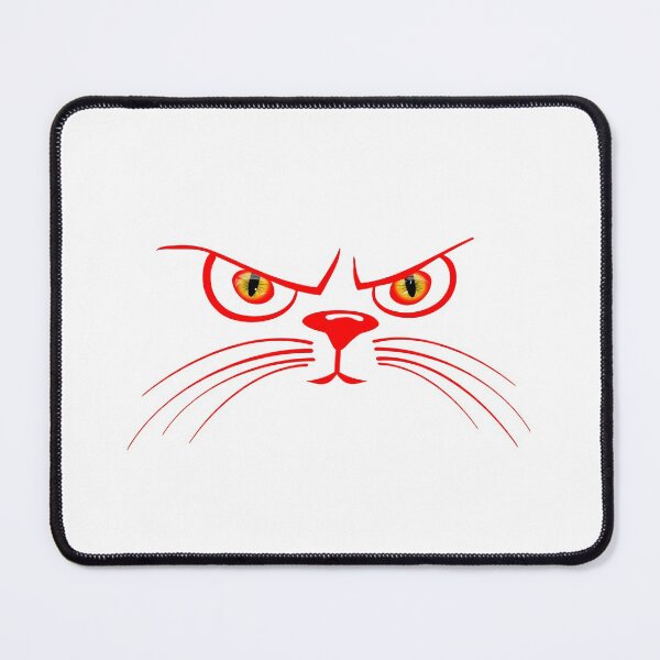 Item preview, An Angry Cat Without a Face in Red Color designed and sold by Dewlangrial.
