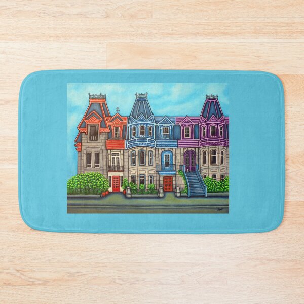 Item preview, Colours of Plateau-Mont-Royal designed and sold by Lisa Lorenz Paintings.