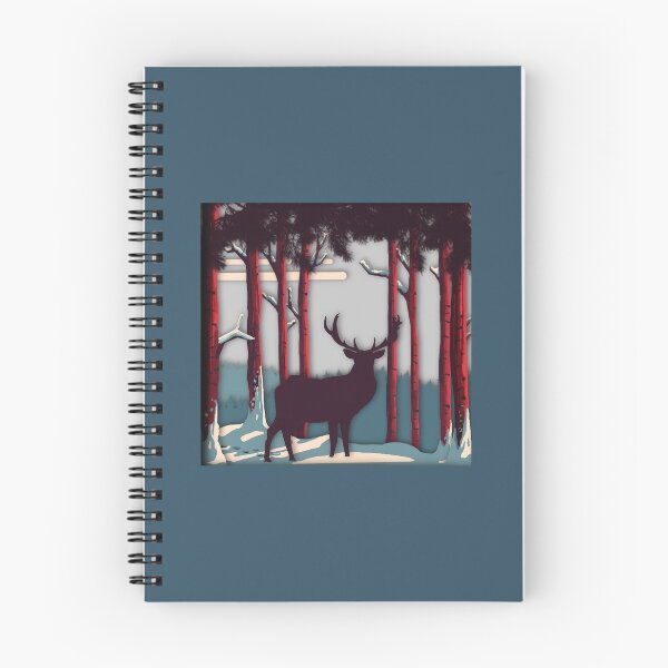 Item preview, Reindeer in the forest designed and sold by KatiaE.
