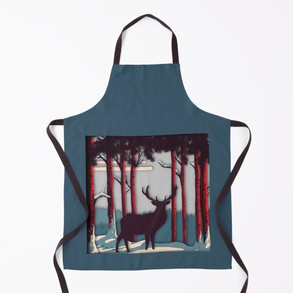 Item preview, Reindeer in the forest designed and sold by KatiaE.