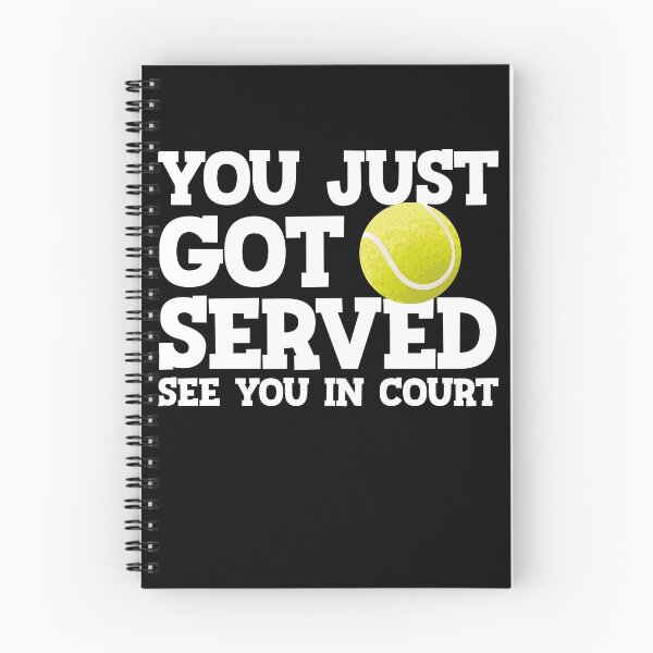 Item preview, You Just Got Served In Court Tennis Player Funny Tennis Gear designed and sold by DynamicDesign.
