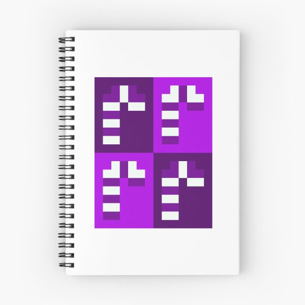 Item preview, Cute Little Pixel Candy Canes, All Purple designed and sold by rin3d .