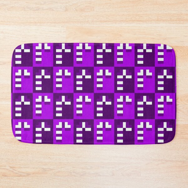 Item preview, Cute Little Pixel Candy Canes, All Purple designed and sold by rin3d .