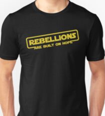 Star Wars - "Rebellions are built on hope!" Unisex T-Shirt
