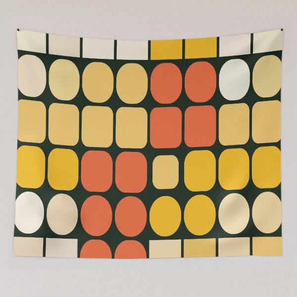 Item preview, Colorful Mosaic Tiles Pattern Throw Pillow 09 designed and sold by blueocan.
