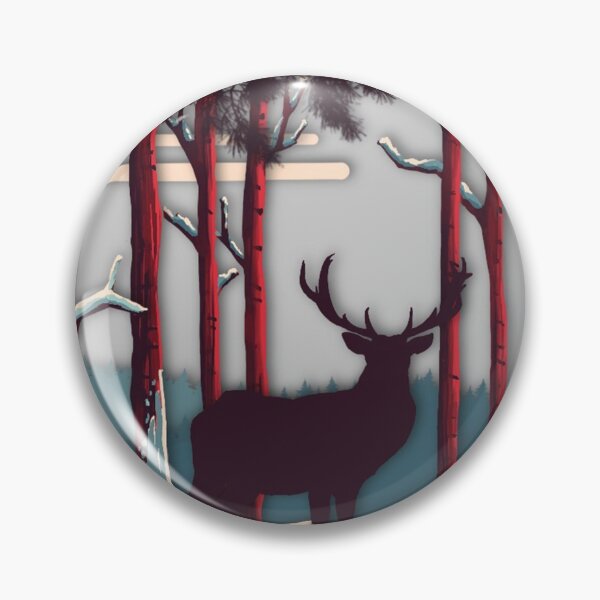 Item preview, Reindeer in the forest designed and sold by KatiaE.