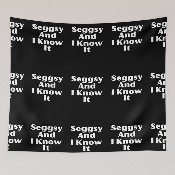Item preview, Seggsy And I Know It (White) designed and sold by Wheeler-Styl3.