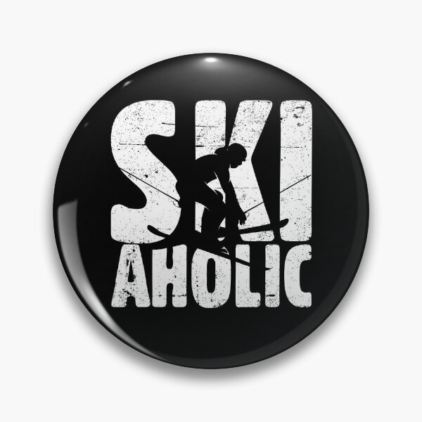 Item preview, I am a Skiaholic | Funny Winter Extreme Sports Skiing Quote designed and sold by thecooltable.