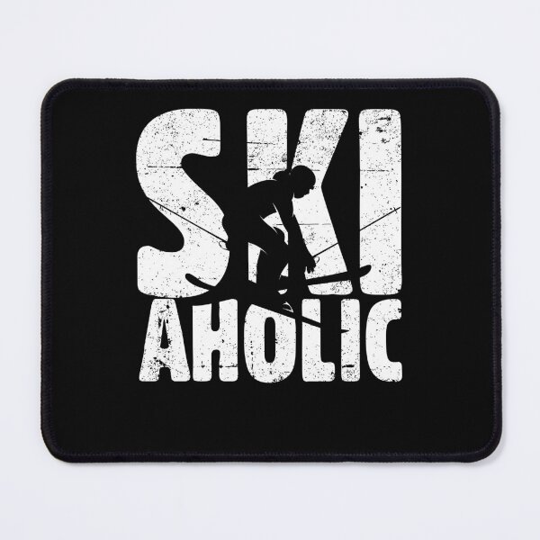 Item preview, I am a Skiaholic | Funny Winter Extreme Sports Skiing Quote designed and sold by thecooltable.