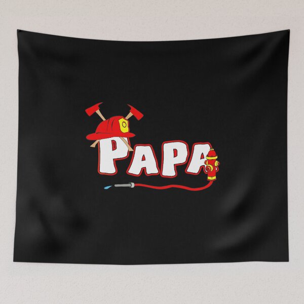 Item preview, Pride Work Firefighter grandpa Fire Department Hydrant Papa Gift designed and sold by LKTankdesign.