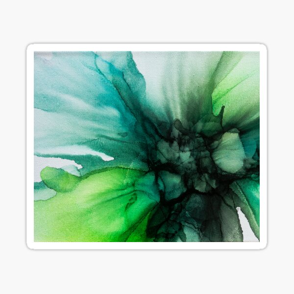 Verdant Blossom Sticker