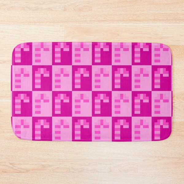 Item preview, Cute Little Pixel Candy Canes, All Pink designed and sold by rin3d .