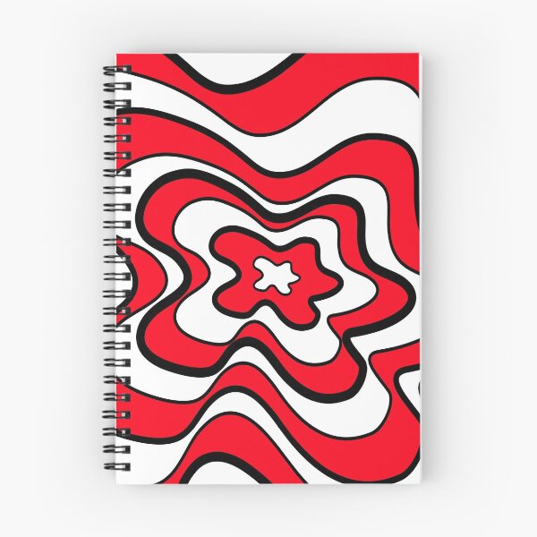 Item preview, Abstract pattern - red and white. designed and sold by K.S ART.
