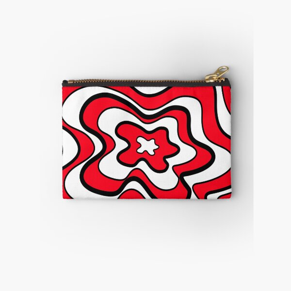 Item preview, Abstract pattern - red and white. designed and sold by K.S ART.