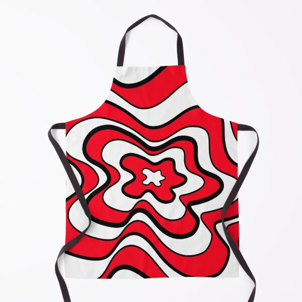 Item preview, Abstract pattern - red and white. designed and sold by K.S ART.