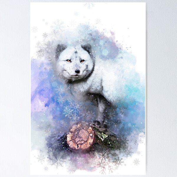 Item preview, Arctic fox designed and sold by Elvira Draat.