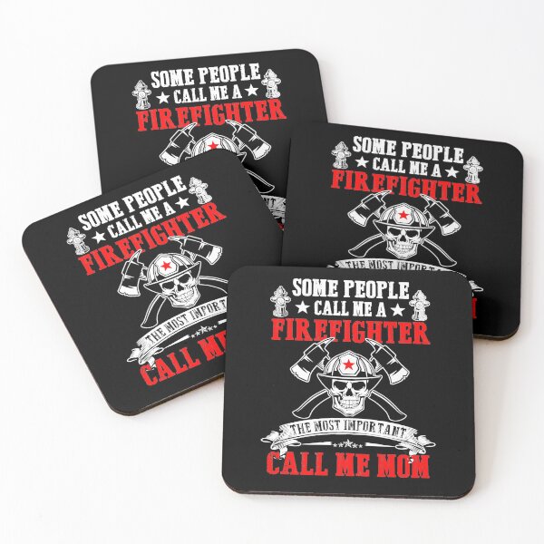 Item preview, Pride Work Firefighter Mom Gifts for Father from Kids Son Daughter designed and sold by LKTankdesign.