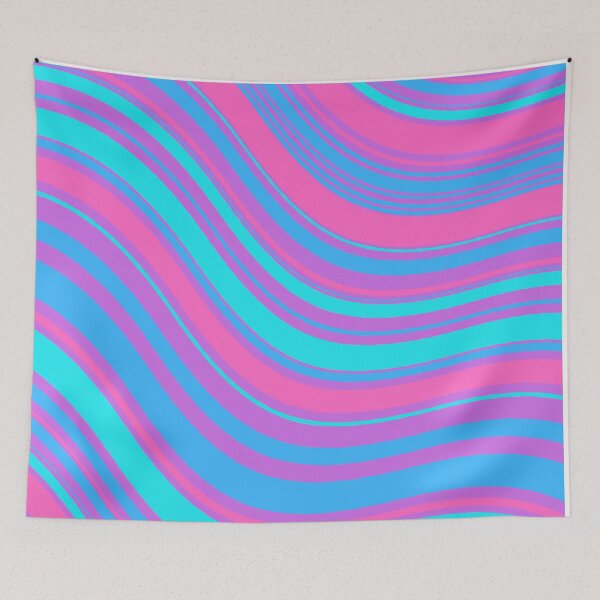 Item preview, Wavy Optical Illusion Pattern designed and sold by LMoonDesigns.