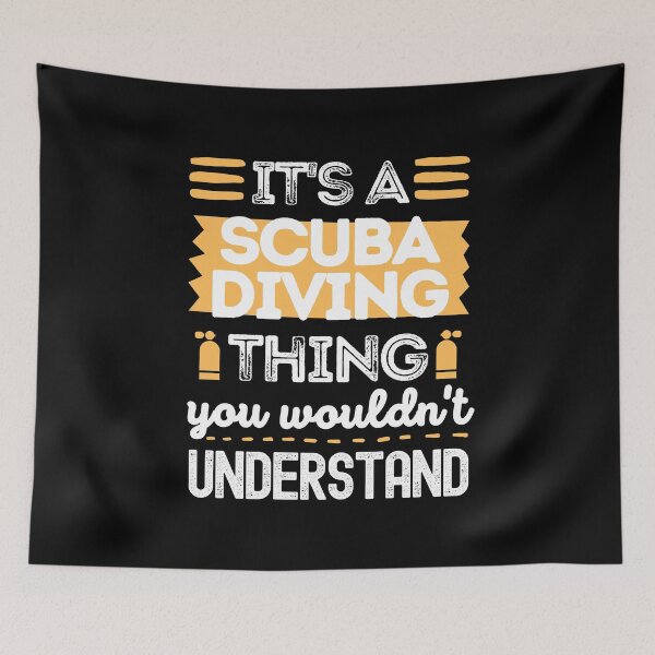 Item preview, It's A Scuba Diving Thing designed and sold by StudioAquaLumos.