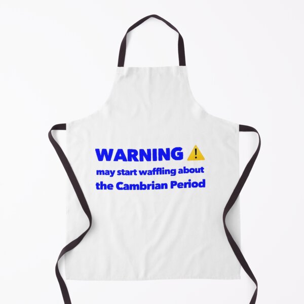 Item preview, warning cambrian waffle - funny geological sayings designed and sold by 1andydesign.
