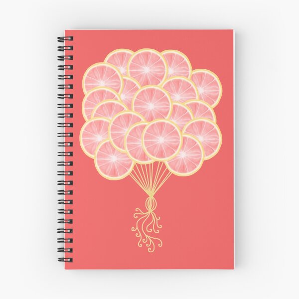 Aperçu de l'œuvre Ballons Pamplemousse Rose Agrumes créée et vendue par Deborah Camp.