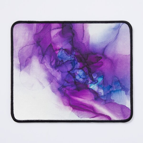 Item preview, Smokey Violet Caressing Aqua designed and sold by Catherine Halliday Art.