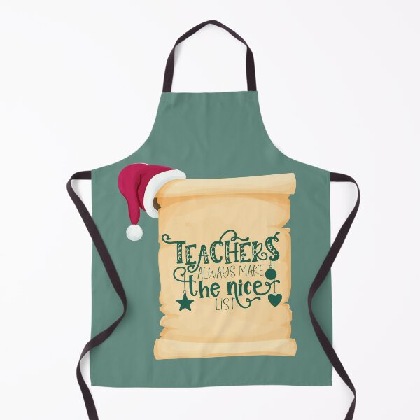 Item preview, Teachers always make the nice list designed and sold by Mumzy2many.
