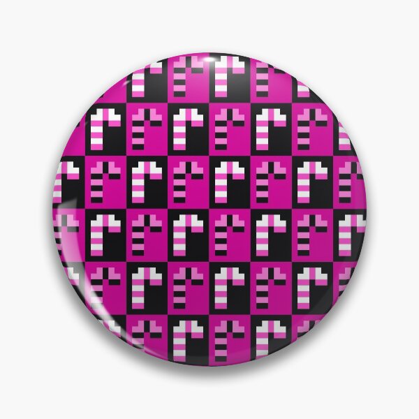 Item preview, Cute Little Pixel Candy Canes, Pink and Black designed and sold by rin3d .
