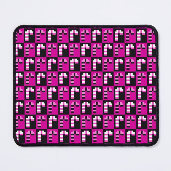 Item preview, Cute Little Pixel Candy Canes, Pink and Black designed and sold by rin3d .