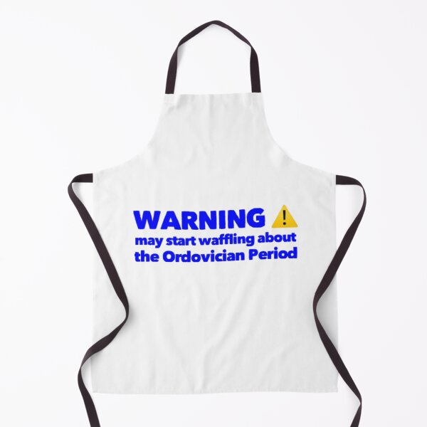 Item preview,  warning ordovician waffle - funny geological sayings designed and sold by 1andydesign.
