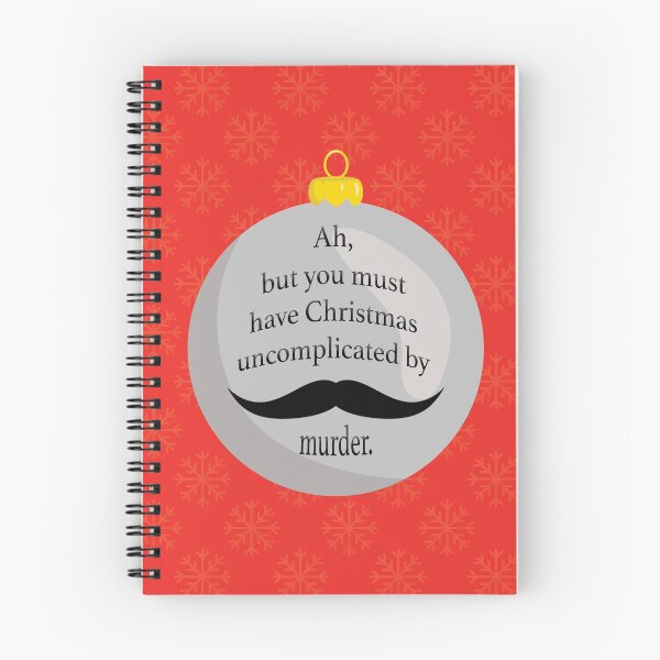 Item preview, A Christmas Murder (Literary Quote) designed and sold by ThatsNovelGifts.
