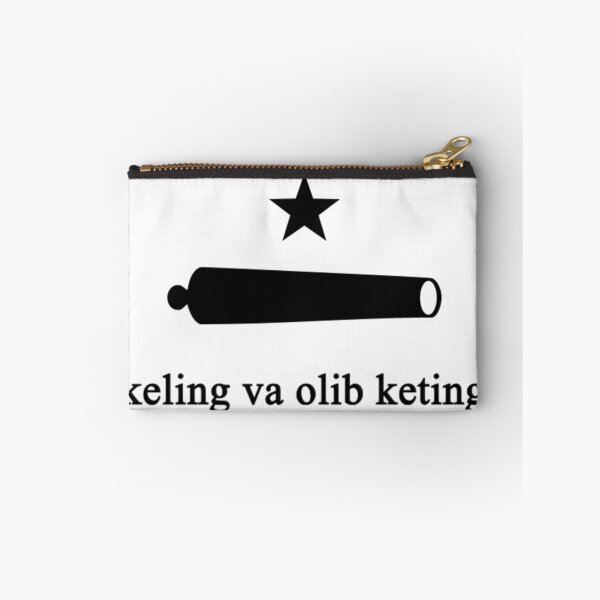 Item preview, "Keling va oling" bayrog'i (Uzbek Come and Take It Flag) designed and sold by JonathanR1994.