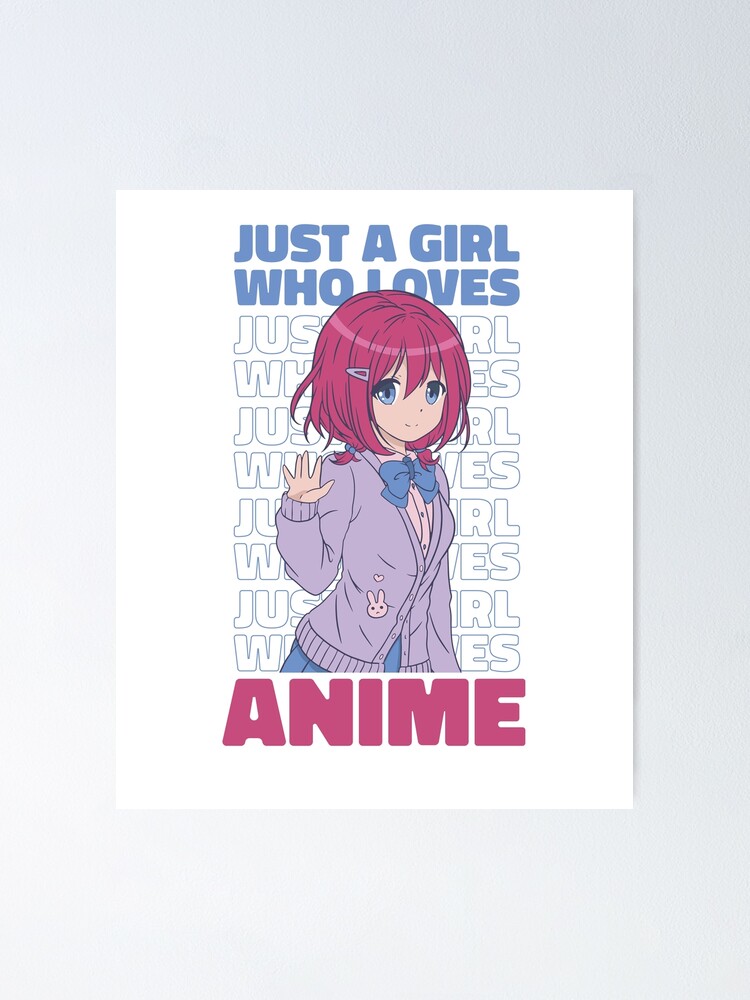 Just a girl who loves anime Tote Bag for Sale by iBruster