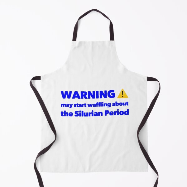 Item preview, warning silurian waffle - funny geological sayings designed and sold by 1andydesign.