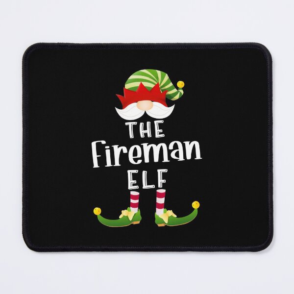 Item preview, Pride Work Fireman Elf Group Christmas Funny Pajama Party designed and sold by LKTankdesign.